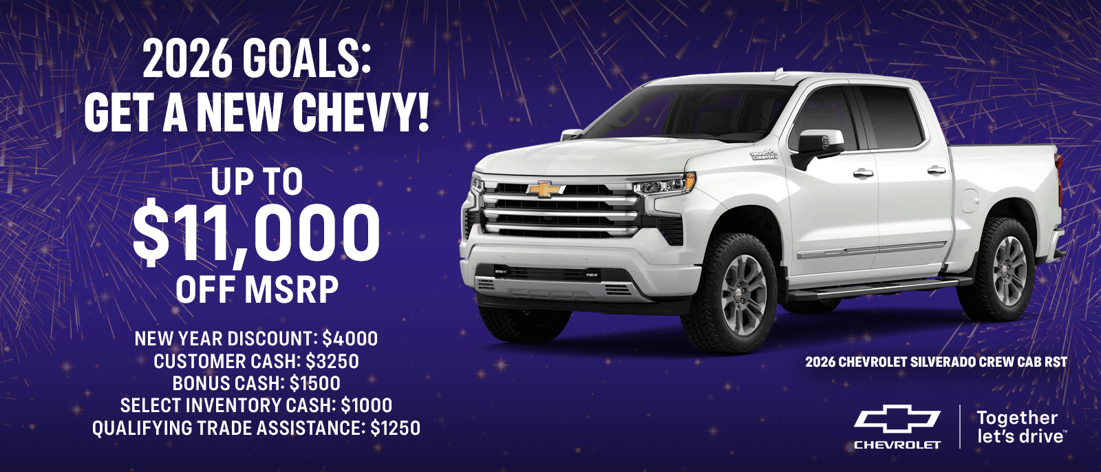2026 Chevy Silverado crew cab RST