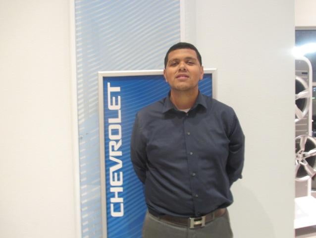 Merced Chevrolet in Merced CA sales associate Junior Zaragoza